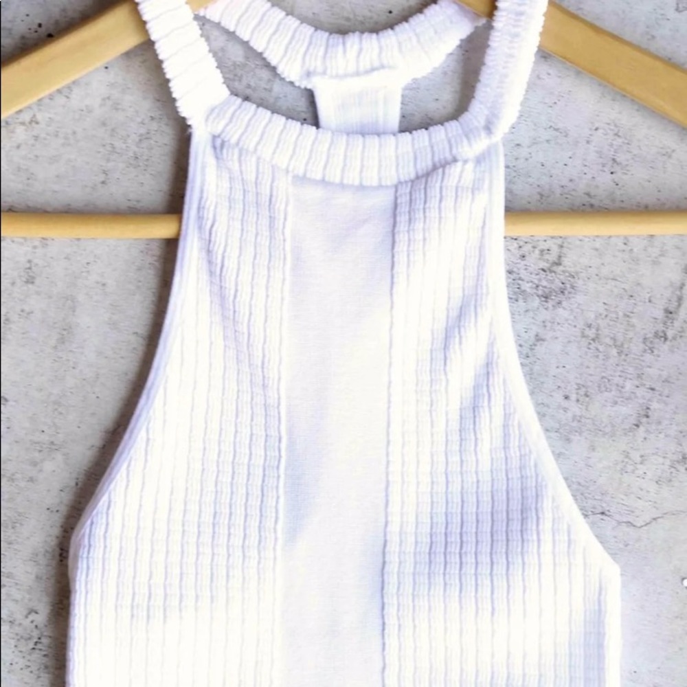FREE PEOPLE CROP TANK (TAKE ME BACK BRAHMI)